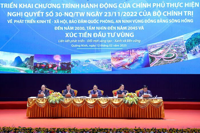 Tới năm 2030, đưa quy mô GRDP Đồng bằng sông Hồng tăng 3 lần