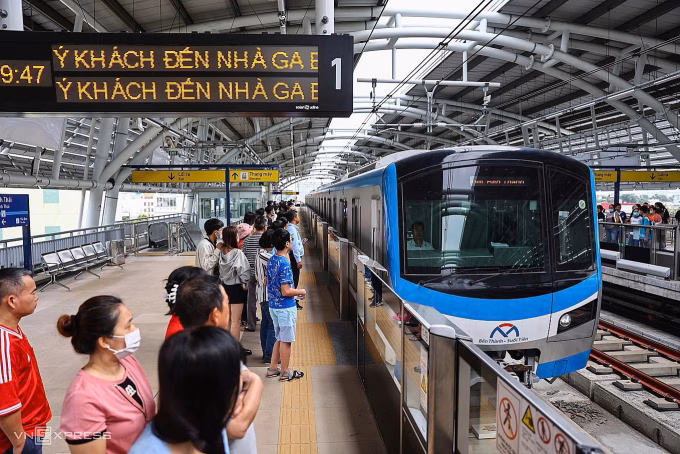 Tuyến metro số 1 tại TP HCM