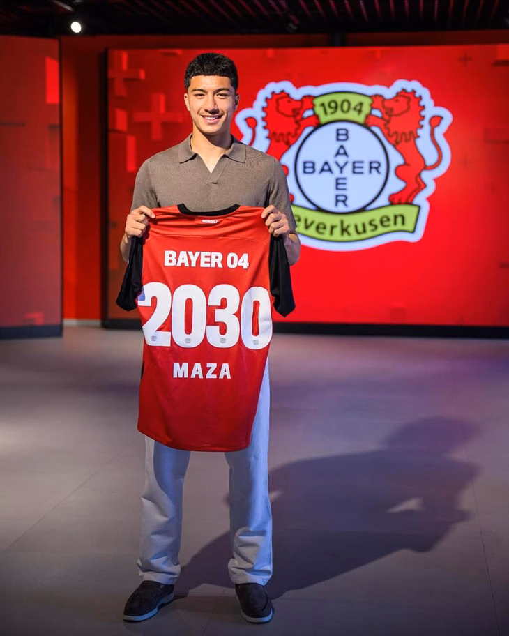 Ibrahim Maza gia nhập Bayer Leverkusen Ibrahim Maza gia nhập Bayer Leverkusen