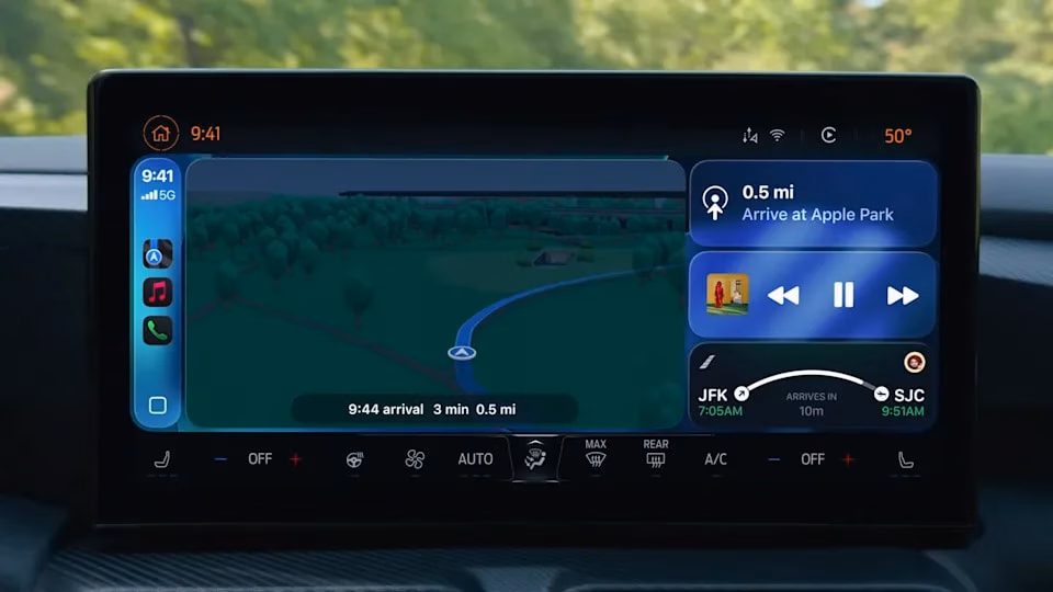 CarPlay Giao diện CarPlay mới