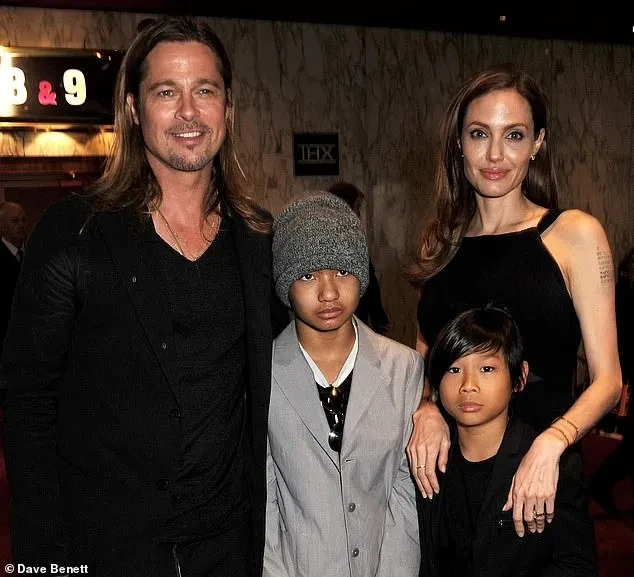 Brad Pitt và các con Brad Pitt và các con