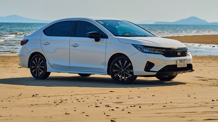 Honda tung chương trình hỗ trợ để giành thị trường xe ga Honda City chỉ nằm trong chương trình hỗ trợ lệ phí trước bạ - Ảnh: Honda
