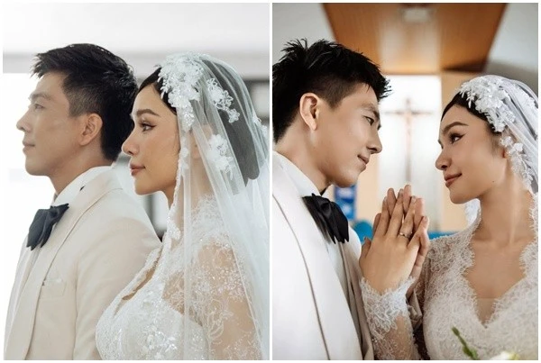 Người mẫu Lê Thu Trang và Quang Sơn viên hôn sau hành trình chữa ung thư