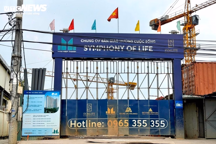 Cảnh c&aacute;c dự &aacute;n chung cư dọc Quốc lộ 13, TP.HCM