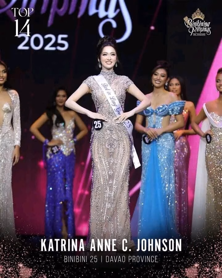Katrina Anne C. Johnson Katrina Anne C. Johnson, tân Binibining Pilipinas International 2025