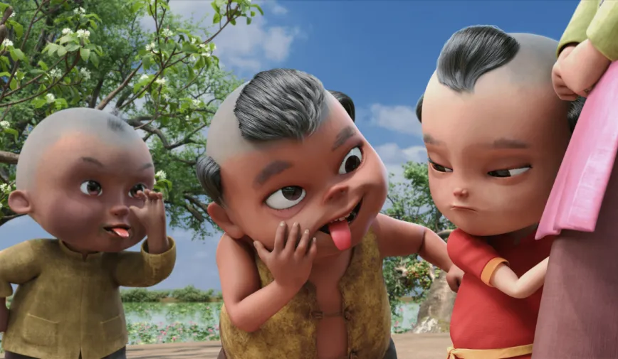 Cử động gương mặt của nhân vật còn thô cứng Cử động gương mặt của nhân vật còn thô cứng
