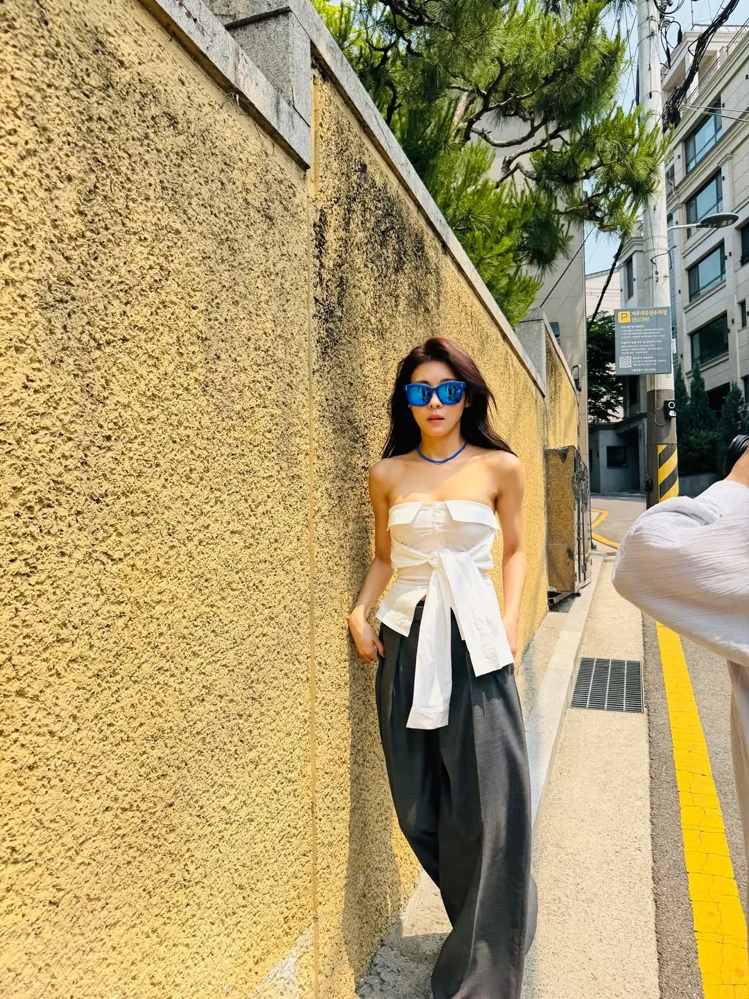 Ha Ji Won gây ấn tượng với fan Ha Ji Won ảnh hậu trường