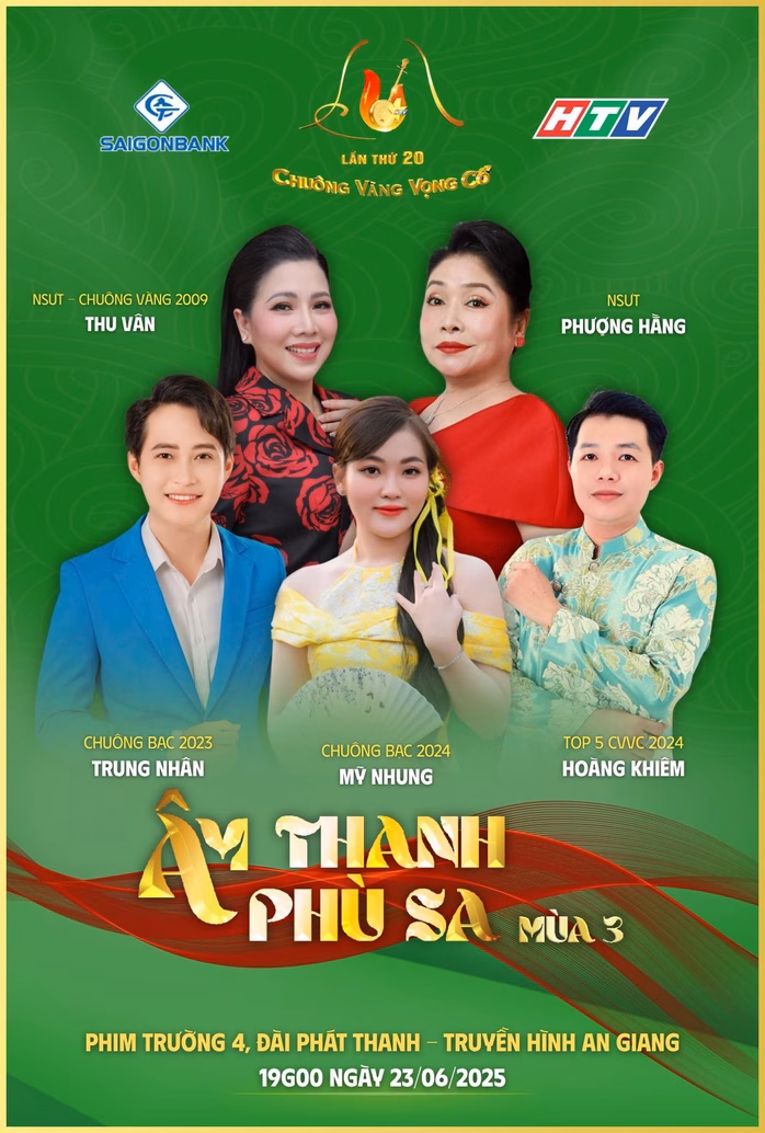 Các nghệ sĩ tham gia chương trình “Âm thanh phù sa mùa3” Các nghệ sĩ tham gia chương trình “Âm thanh phù sa mùa3”