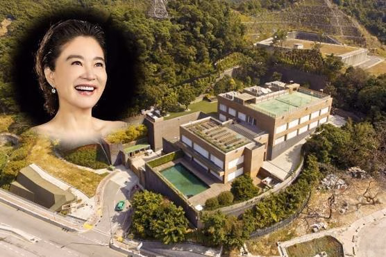 Lâm Thanh Hà - siêu biệt thự trên núi Kowloon Peak Lâm Thanh Hà - siêu biệt thự trên núi Kowloon Peak