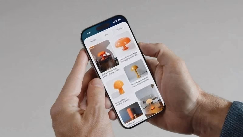 iOS sẽ có tìm kiếm nội dung trên màn hình, tương tự khoanh tròn để tìm kiếm trên các thiết bị Android