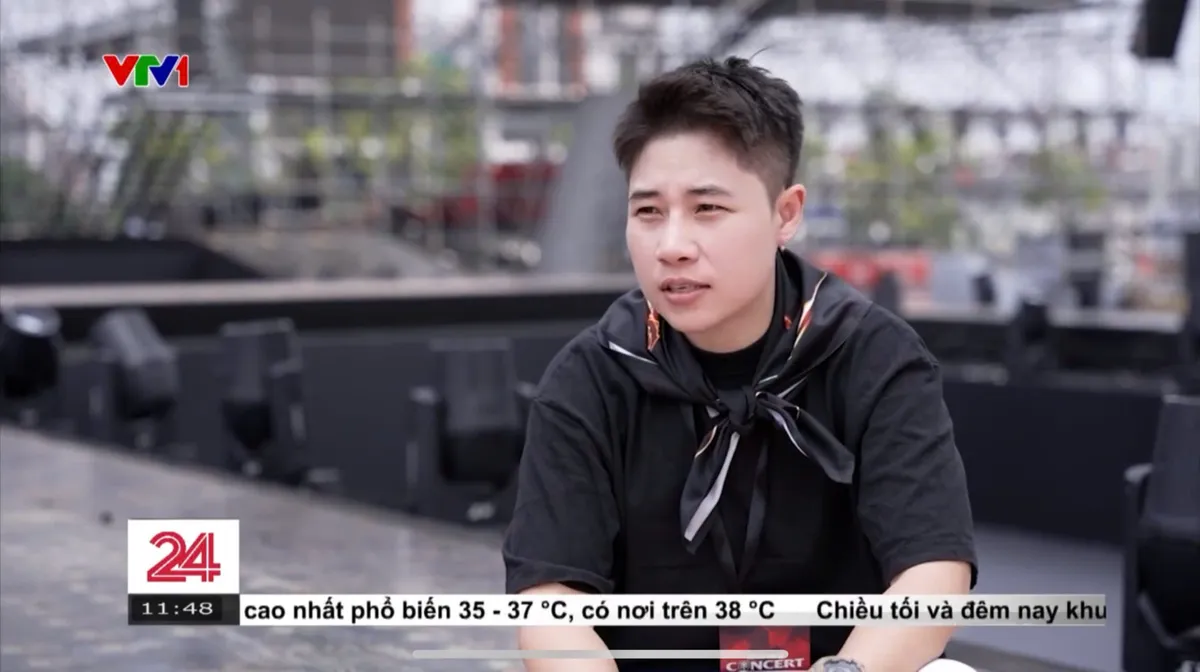 Sân khấu 'Anh trai vượt ngàn chông gai'