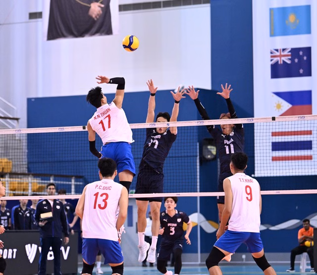 Đội tuyển bóng chuyền Việt Nam đánh bại Thái Lan tại SEA V.League Đội tuyển bóng chuyền Việt Nam đánh bại Thái Lan tại SEA V.League