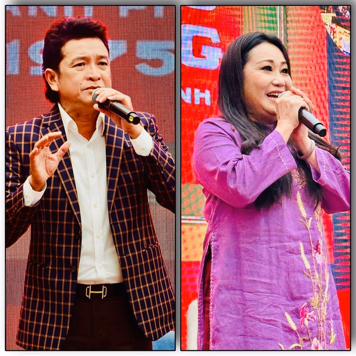 NSND Trọng Phúc và NS Thanh Hằng biểu diễn tại Đường sách TP HCM NSND Trọng Phúc và NS Thanh Hằng biểu diễn tại Đường sách TP HCM