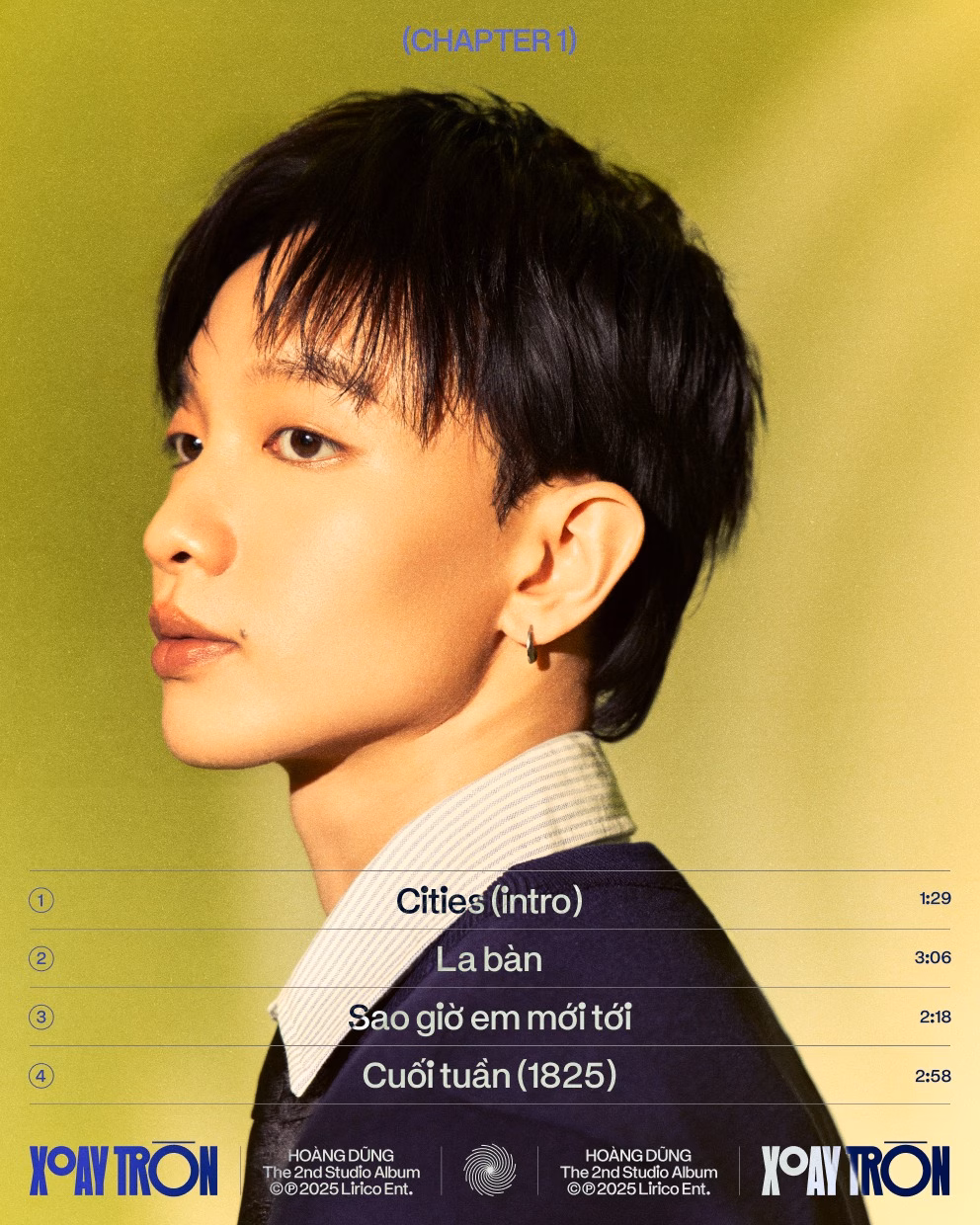 Hoàng Dũng biểu diễn cùng Đen, Vũ., Nân trong Concert Xoay Tròn