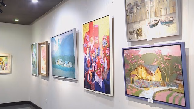 Triển lãm Hành trình 6: Nghệ thuật đa dạng kết nối vùng miền Việt Nam Sự đa dạng trong phong cách và chất liệu tạo nên sức hấp dẫn của "Hành Trình 6"