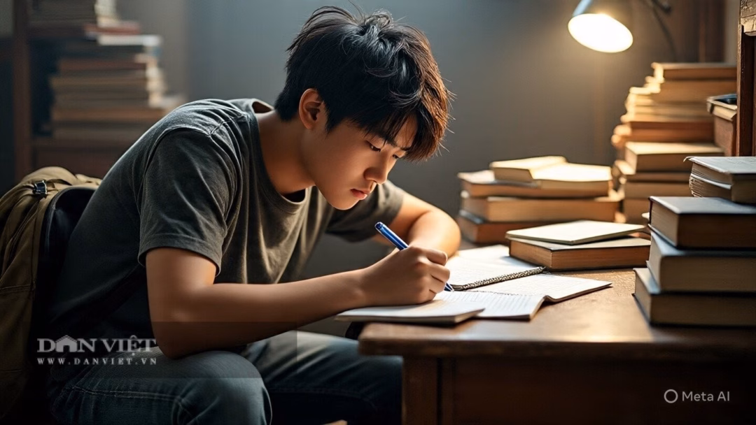 Áp lực điểm thi, teen cần bao nhiêu cái ôm từ gia đình? Sau kỳ thi căng thẳng, trẻ em cần cái ôm của cha mẹ. Ảnh minh họa AI