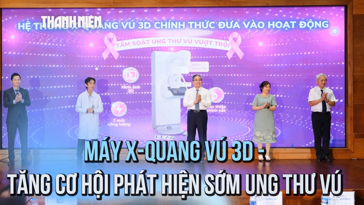 Hệ thống X - quang vú 3D chính thức được đi vào hoạt động tại Bệnh viện ĐH Y Dược TP.HCM