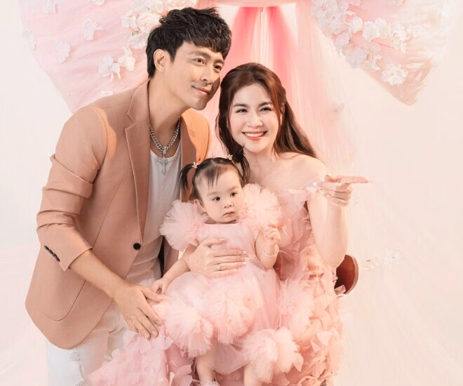 Thanh Duy có nhiều khoảnh khắc đáng yêu chụp cùng con gái.