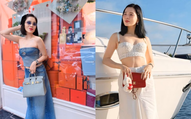 Lệ Quyên mặc bikini nhỏ xíu khoe vòng eo 59 cm khiến netizen amp;#34;chao đảoamp;#34;, body bỏ quên tuổi tác là đây! - 4