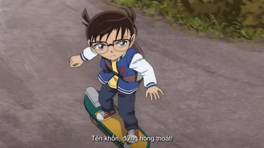 Thám tử lừng danh Conan: Dư ảnh của độc nhãn lập kỷ lục tại phòng chiếu Việt Chân dung thám tử Conan trong phần mới. Ảnh: Đoàn phim cung cấp