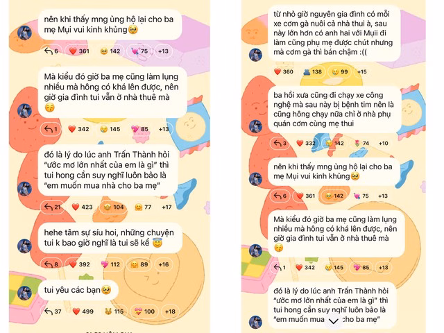 Cô gái đáng tiếc bị loại khỏi cuộc thi ca sĩ vì một lý do ai cũng muốn giúp Cô không ngần ngại chia sẻ những khó khăn trong cuộc sống, đồng thời bày tỏ lòng biết ơn vì quán cơm gà đón nhiều khách hơn