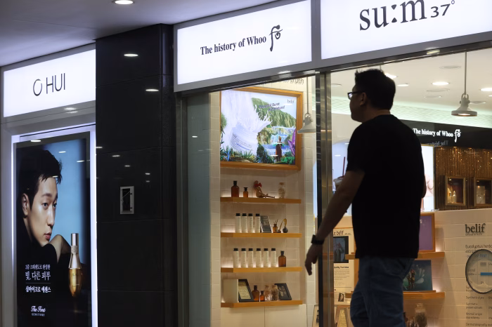 Retail outlets of LG H&H's cosmetic brands