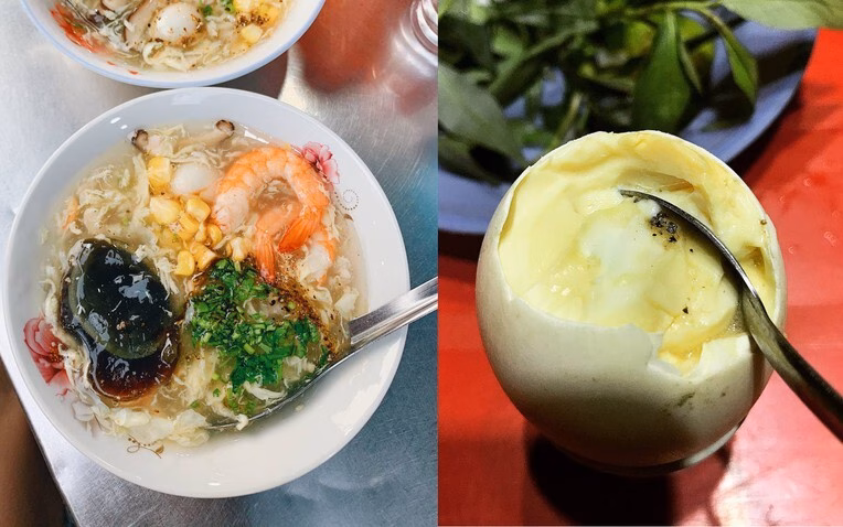 Hai loại trứng ‘sợ xanh mặt’ của ẩm thực Việt Nam Trứng bắc thảo ăn kèm món súp