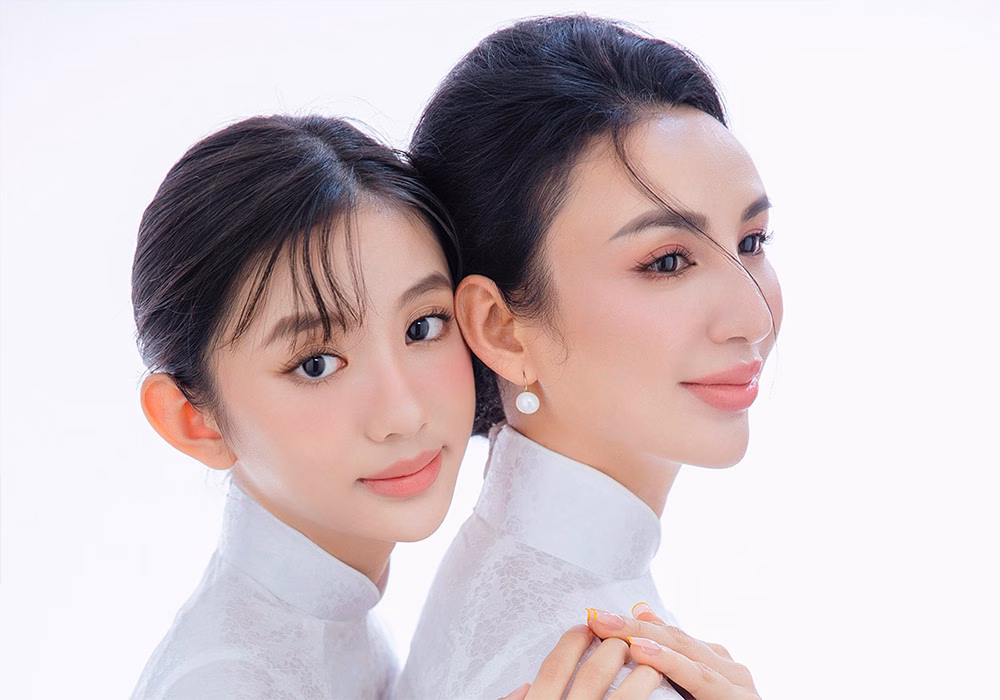 Hoa hậu từng đỗ 3 trường đại học: Sống với chữ YOLO và yêu thương Ngọc Diễm và con gái Nam Phương.