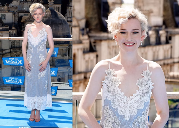 Nữ diễn viên Marvel gây ấn tượng với phong cách thời trang độc đáo Julia Garner nhìn thời trang như một "lớp lang" cần được bóc tách. Cô cho biết hai biểu tượng thời trang lớn nhất đời mình là bà nội và stylist Elizabeth Saltzman - người đồng hành cùng cô trên nhiều thảm đỏ lớn nhỏ. "Bà tôi có gu thời trang tuyệt vời. Elizabeth thì là nguồn cảm hứng bất tận. Cả hai người họ đều là ‘nàng thơ’ của tôi"- cô nói - Ảnh: PA Images