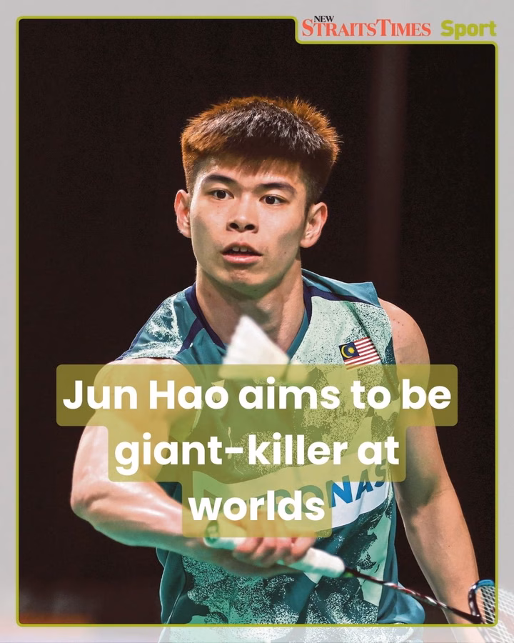 Phim đoạt giải cao nhất tại lễ trao giải Malaysia Golden Global Awards 2025 Jun Hao aims to be giant-killer at worlds