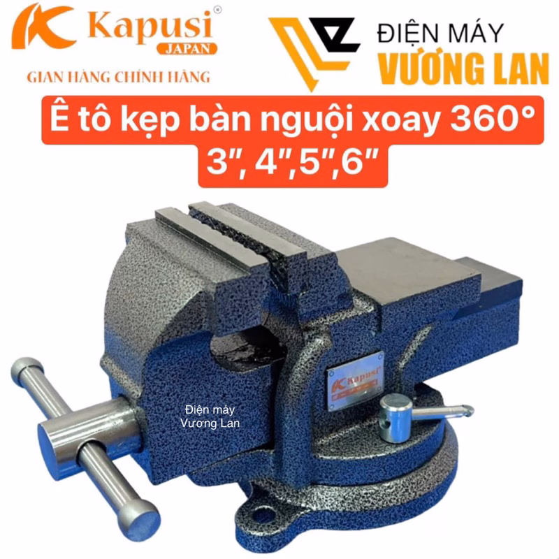 Làm thế nào để chọn ê tô bàn nguội phù hợp mà không bị “hớ” – Kinh nghiệm của tôi với ê tô Kapusi Japan