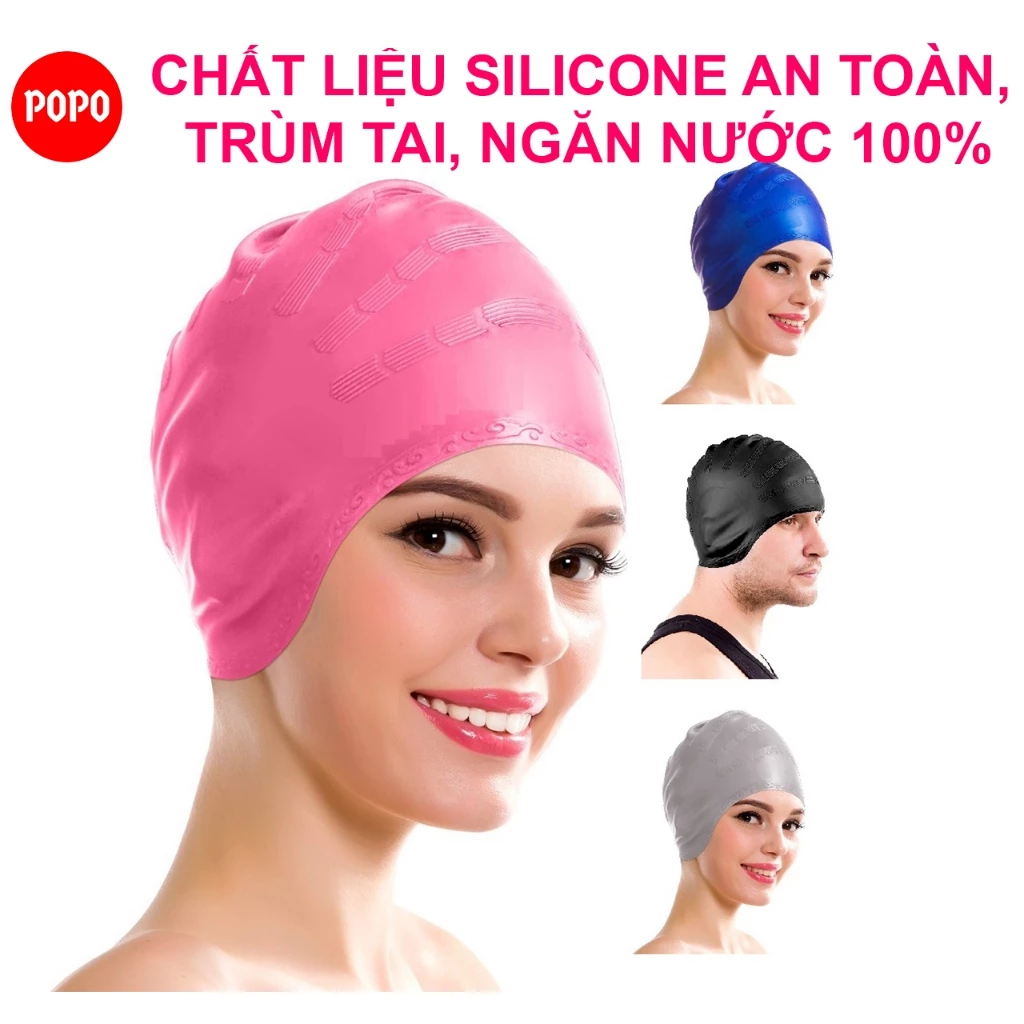 Mũ bơi silicone cao cấp có thực sự giúp bạn thoải mái khi bơi mà không lo vấn đề tóc dài?