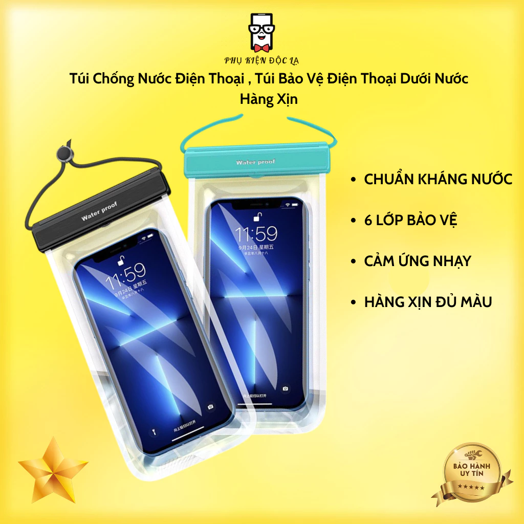 Làm thế nào để chọn túi chống nước điện thoại phù hợp cho chuyến đi biển an toàn?