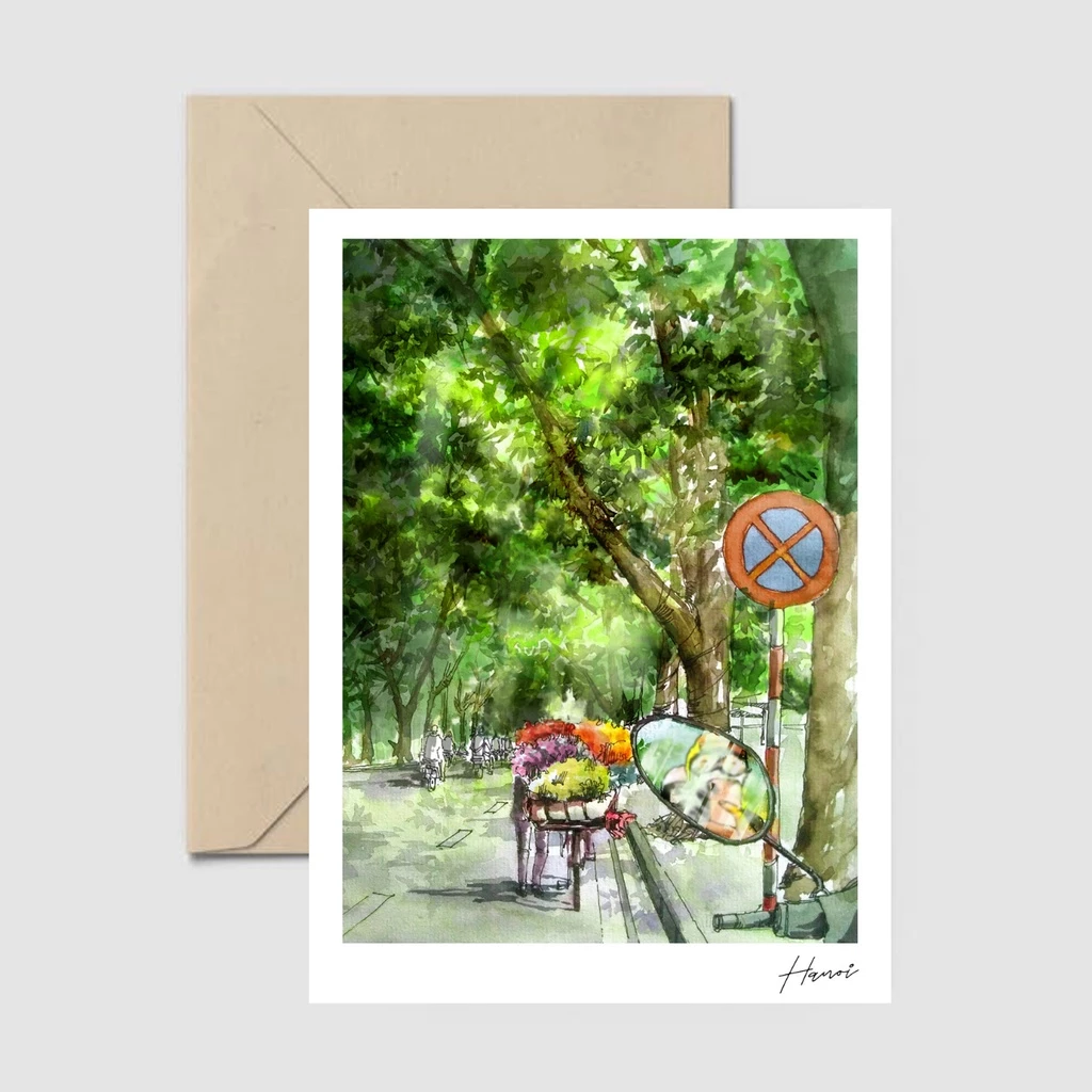 Bưu Thiếp Hà Nội – Làm Thế Nào Để Ghi Lại Những Khoảnh Khắc Đẹp Của Thành Thơm Qua Tập Vẽ Ký Ức