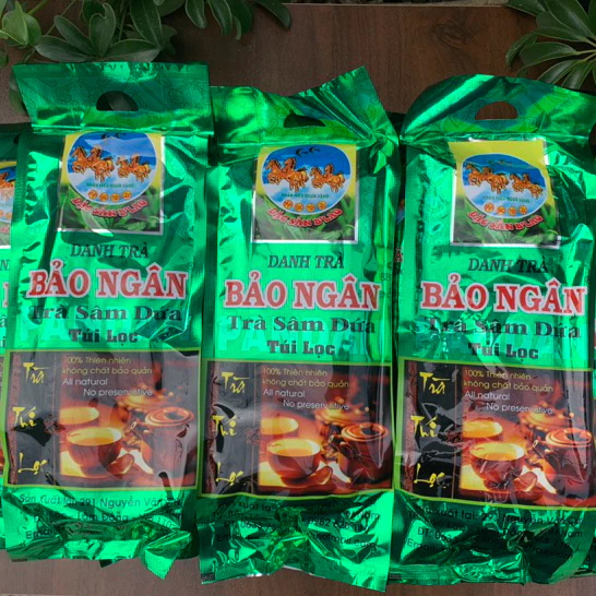 Uống trà sâm dứa Bảo Ngân có tốt không? Sự thật ít người biết về loại trà đặc sản B’Lao này