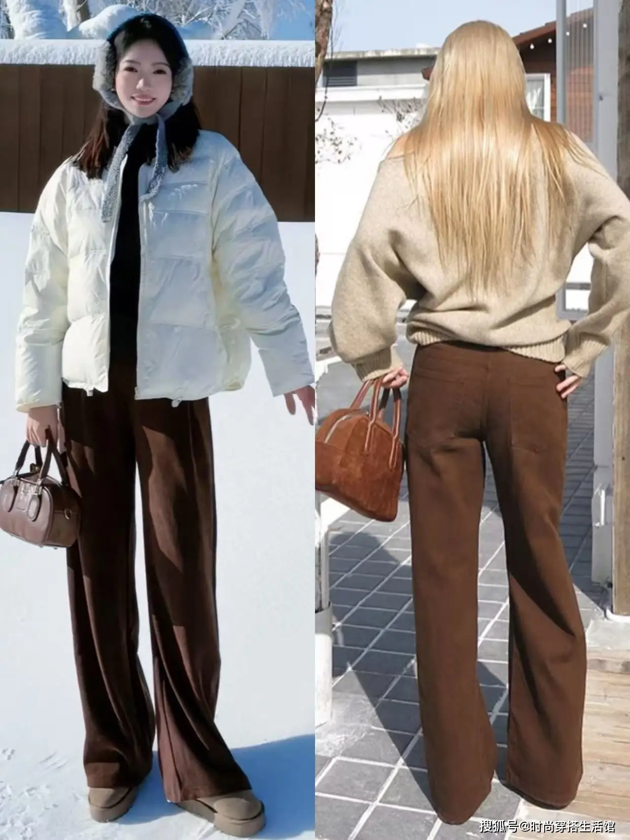 Quần nâu mùa đông: 5 mẫu không thể bỏ lỡ để tôn dáng sang trọng và trẻ trung