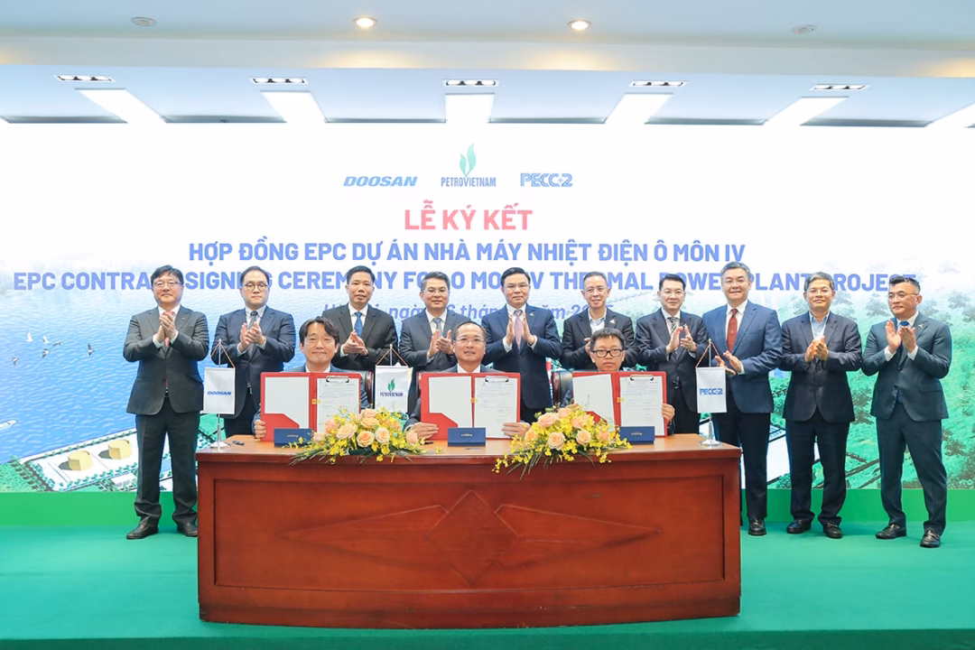Lễ ký kết hợp đồng EPC Lễ ký kết hợp đồng EPC dự án Nhà máy Nhiệt điện Ô Môn IV
