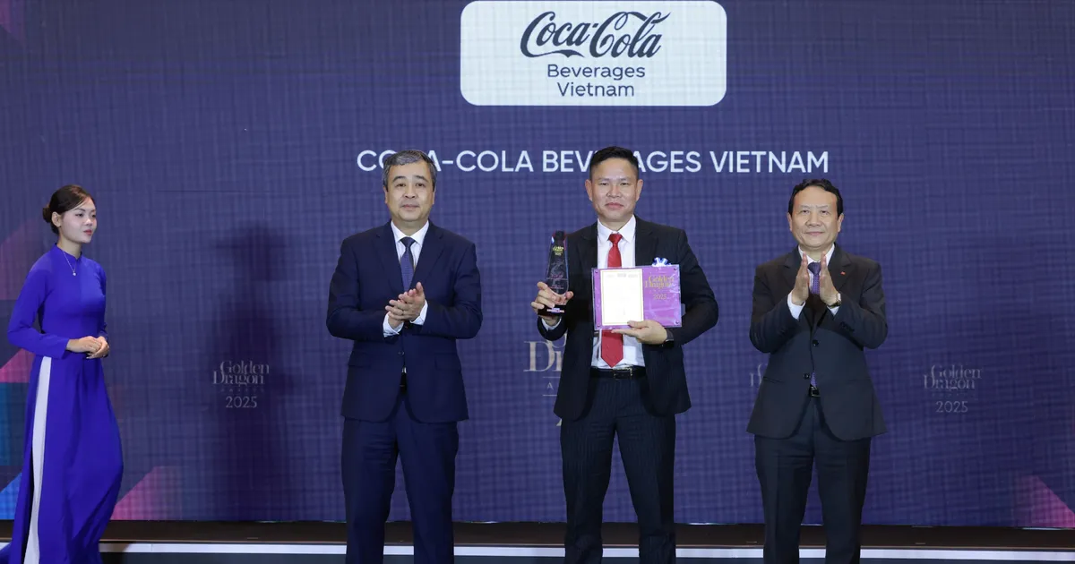 Coca-Cola Việt Nam Coca-Cola Việt Nam được vinh danh là doanh nghiệp bền vững hàng đầu