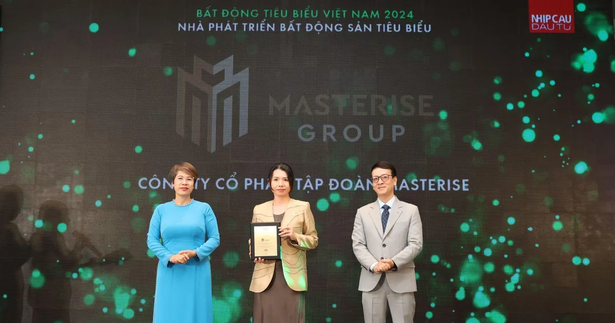 Masterise lần thứ 4 liên tiếp khẳng định vị thế “Nhà phát triển BĐS tiêu biểu” Masterise lần thứ 4 liên tiếp khẳng định vị thế “Nhà phát triển BĐS tiêu biểu”