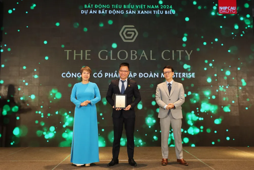 The Global City trở thành “Dự án bất động sản xanh tiêu biểu 2024” The Global City trở thành “Dự án bất động sản xanh tiêu biểu 2024”