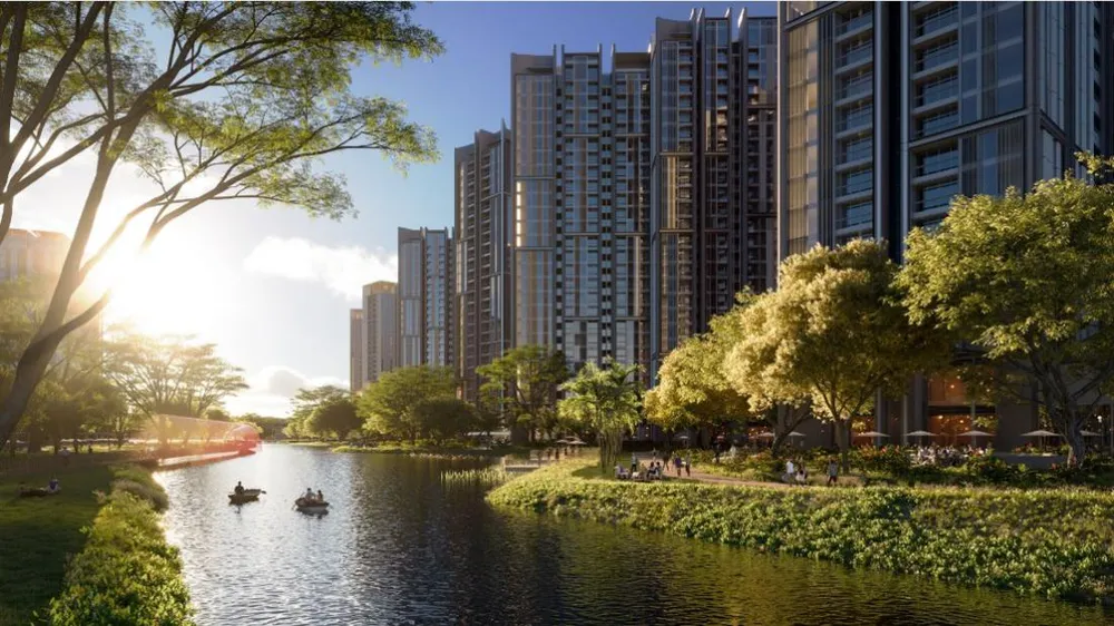 Thiết kế cảnh quan tại The Global City Thiết kế cảnh quan tại The Global City