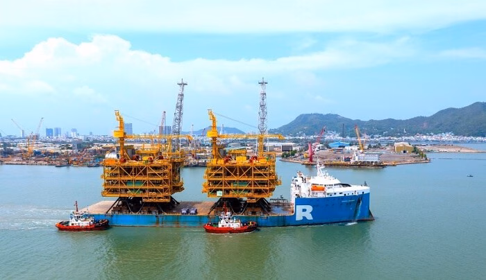 Xuất khẩu giàn đầu giếng cho dự án Gallaf3 Xuất khẩu giàn đầu giếng cho dự án Gallaf3
