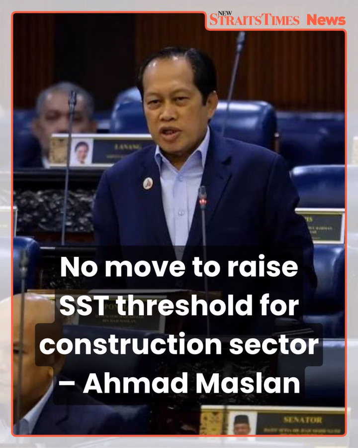 Cha Eun-woo và Arden Cho kết hợp trong ca khúc nhạc phim hoạt hình No move to raise SST threshold for construction sector – Ahmad Maslan