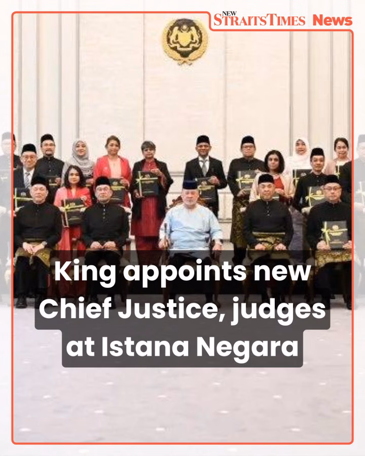 Cha Eun-woo và Arden Cho kết hợp trong ca khúc nhạc phim hoạt hình King appoints new Chief Justice, judges at Istana Negara