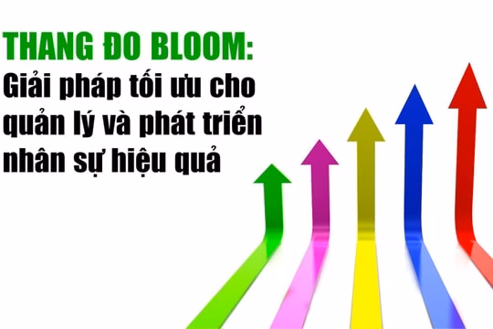 Thang đo Bloom: Giải pháp tối ưu cho quản lý và phát triển nhân sự hiệu quả