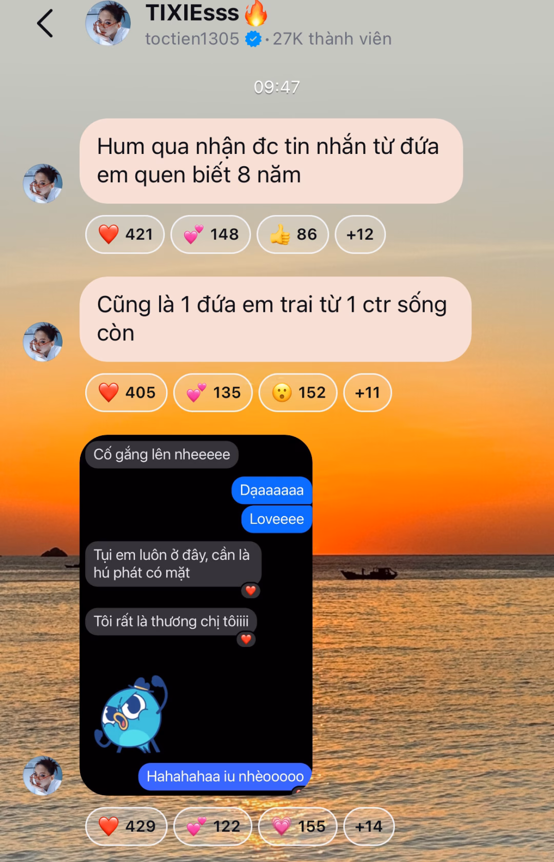 Tóc Tiên lộ tâm trạng bất ổn, Touliver lên tiếng làm rõ mối quan hệ Tóc Tiên bất ngờ gợi lại kỷ niệm cũ cách đây 11 năm, đây cũng là khoảng thời gian cô gặp gỡ và quen biết với Touliver