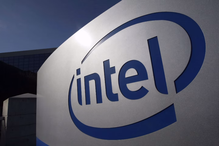 Logo của hãng công nghệ Intel tại Mỹ. (Nguồn: Intel)