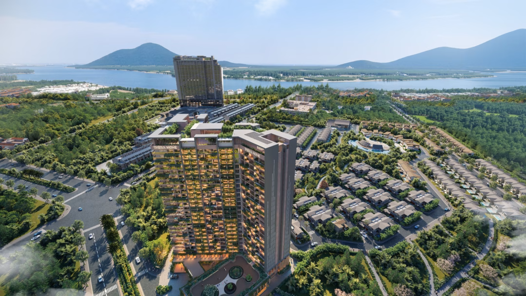 Th&aacute;p căn hộ Thera Home v&agrave; hai ph&acirc;n khu villa tại Tokyu Retreat