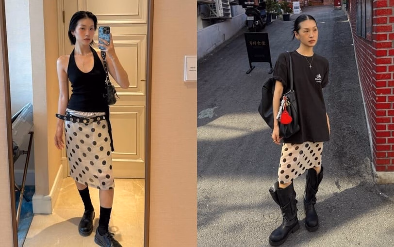 Hè 2025, diện chấm bi sao cho trendy và nữ tính?