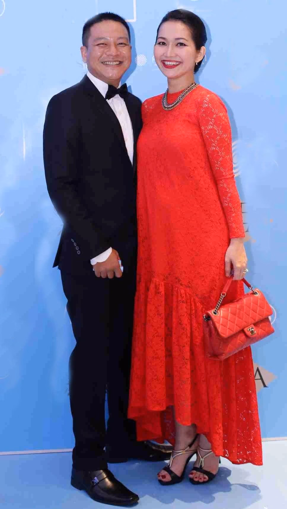 Kim Hiền v&agrave; Andy L&ecirc; tại sự kiện - 2